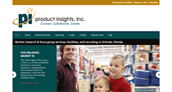 Desktop Screenshot of productinsights.com